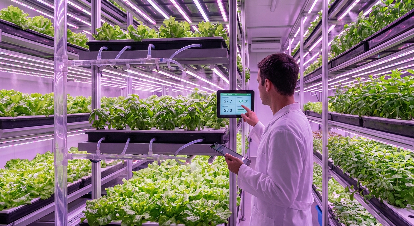 Agri-tech greenhouse